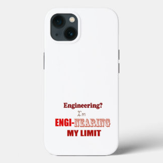 engineering my limit iPhone 13 hoesje