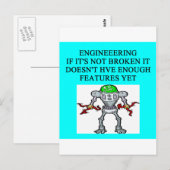 ENGINEERINGgrap Briefkaart (Voorkant / Achterkant)