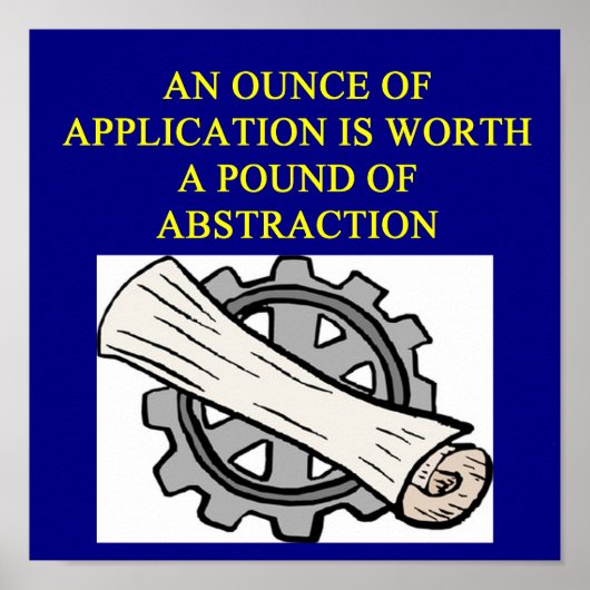 ENGINEERPROverb Poster (Voorkant)