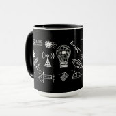 Engineers vs. Science Philosophy Motto Mok (Voorkant links)
