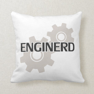 Enginerd Engineer Nerd Kussen