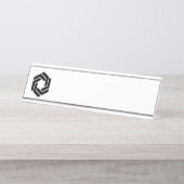 EnGioNeer Naam Bord Bureau Naambordje (Voorkant)