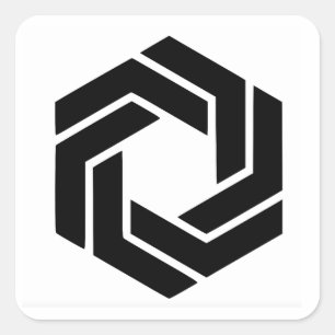 EnGioNeer-Sticker Vierkante Sticker