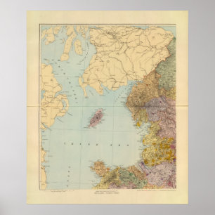 England and Wales Northwest Poster
