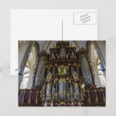 England Bath Abbey Pipe Organ Briefkaart (Voorkant / Achterkant)