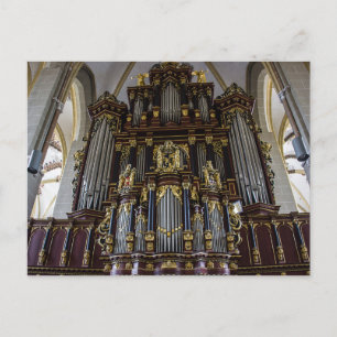 England Bath Abbey Pipe Organ Briefkaart