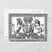 England Coat of Arms Briefkaart (Voorkant / Achterkant)
