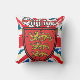 England Coat of Arms Kussen