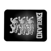 England Coat of Arms Magneet (Horizontaal)