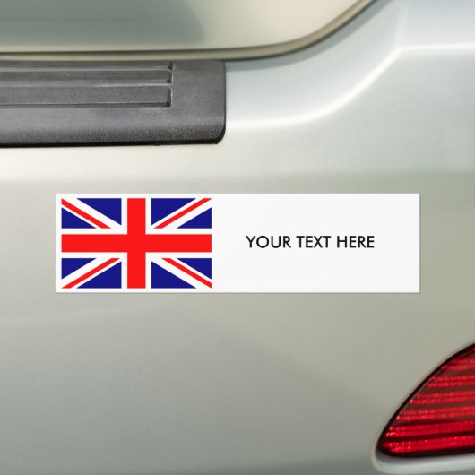 ENGLAND FLAG Bumpersticker (Op auto)