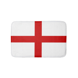 England Flag Button Badmat
