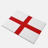 England Flag Button Deurmat (Schuin)