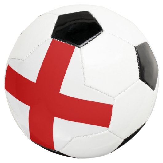 England Flag Button Voetbal (Drie kwart)