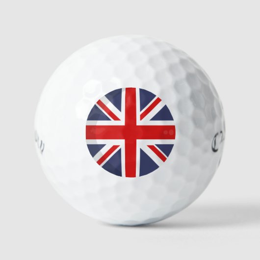 England FLAG Golfballen (Voorkant)