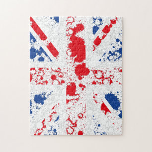 ENGLAND FLAG KCALIMA-effect door Masanser Legpuzzel
