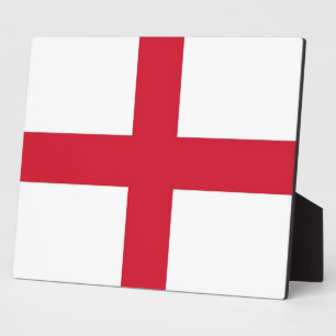 England Flag Plaque Fotoplaat