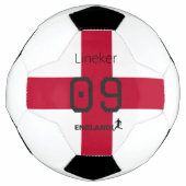 England Flag Pride Custom Name Number Soccer (Devant)