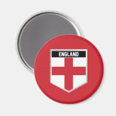England Flag Shield Magneet (Voorkant / Achterkant)