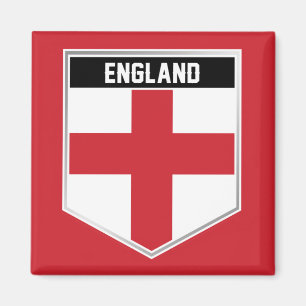 England Flag Shield Magnet Magneet