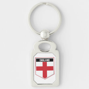 England Flag Shield Sleutelhanger