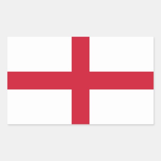 England Flag Sticker (Voorkant)