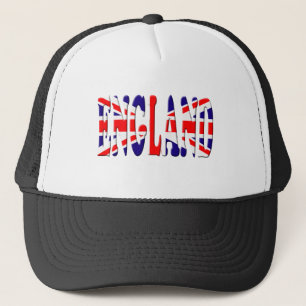England Flag Trucker Hat Pet