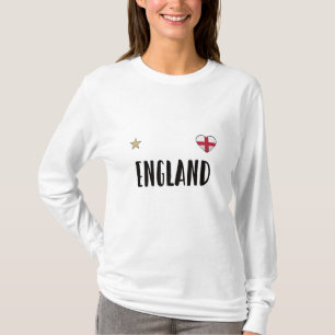 England Football Fan Shirt English Flag