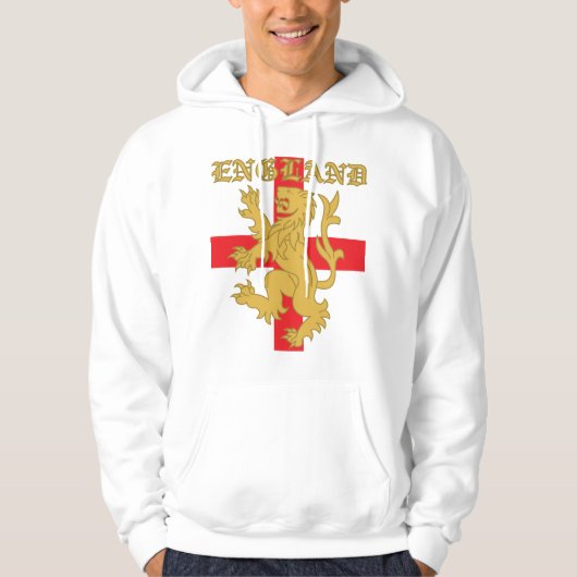 England Football Hoodie (Voorkant)