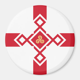 England Fridge Magnet - Anglo-Celtic Cross Magneet