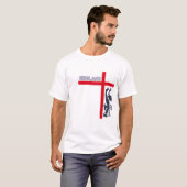 ENGLAND george cross T-shirt (Voorkant volledig)