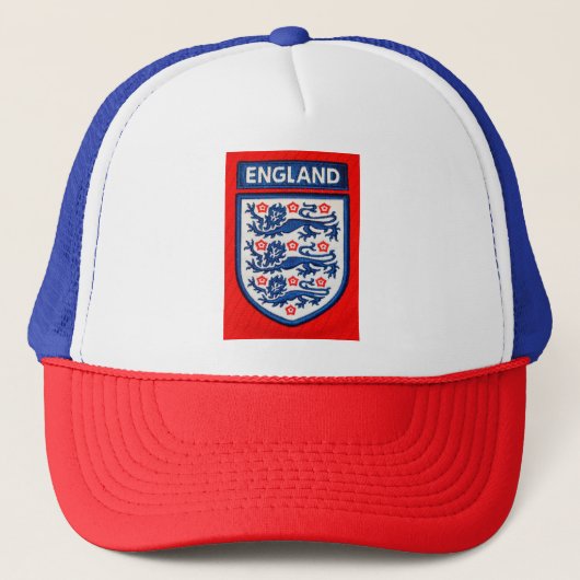 England International Football club Trucker Hat Pet (Voorkant)