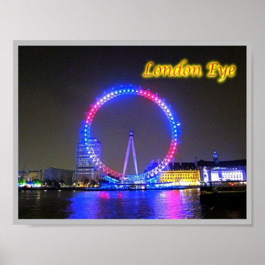 England - London Eye - Poster (Voorkant)