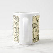 England Map in Ptolemy's Geographia Universalis Extra Grote Beker (Achterkant)