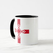 England Mug - Anglo-Saxon Rune Cross (Devant gauche)