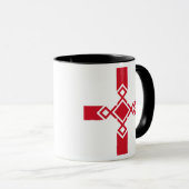 England Mug - Anglo-Saxon Rune Cross (Devant droit)