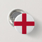 England National Flag Ronde Button 3,2 Cm (Voorkant /achterkant)