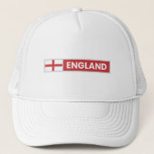 England National Flag Trucker Pet (Voorkant)