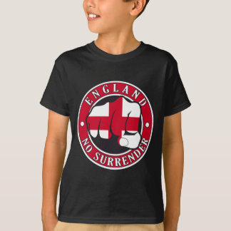 England "No Surrender" Fist T-shirt