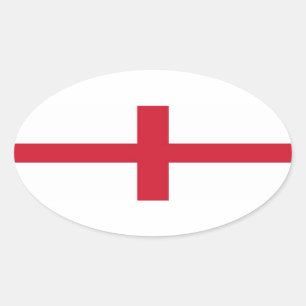 ENGLAND OVALE STICKER