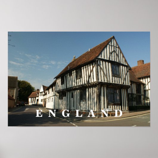 England Poster (Voorkant)