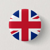 England Ronde Button 3,2 Cm (Voorkant)