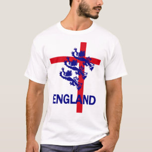 England Royal standard en St George cross T-shirt