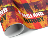 England Rugby Cadeaupapier (Rol Hoek)