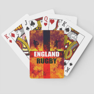 England Rugby Pokerkaarten