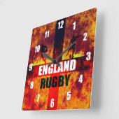 England Rugby Vierkante Klok (Hoek)