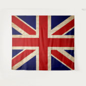 England Rustic Flag BACKDROP Wandkleed (Voorkant (horizontaal))