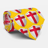 England Shield Stropdas (Opgerold)