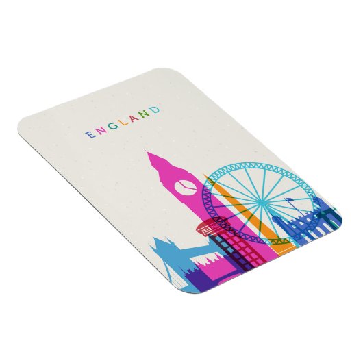 England Skyline Magneet (Rechterzijde)