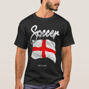 England Soccer - Engelse vlag T-shirt