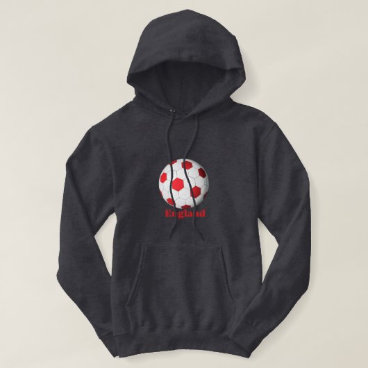 England Soccer Hoodie (Design voorkant)